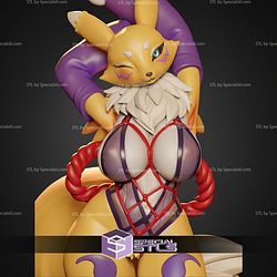 Kunoichi Renamon 230mm STL Files