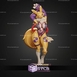 Kunoichi Renamon 230mm STL Files