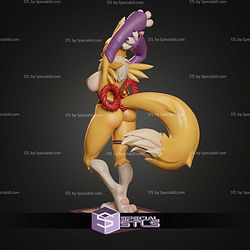 Kunoichi Renamon 230mm STL Files