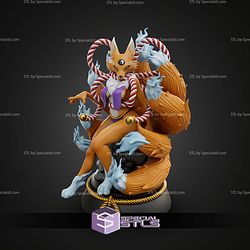 Kyubimon Furry Digimon STL Files
