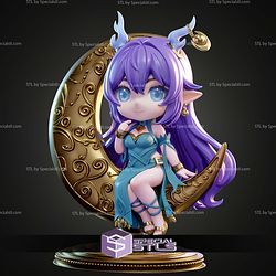 Lauma Genshin Impact Chibi STL Files