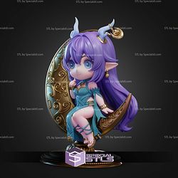 Lauma Genshin Impact Chibi STL Files