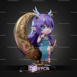 Lauma Genshin Impact Chibi STL Files