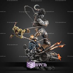 Lobo on Vehicle 409mm STL Files