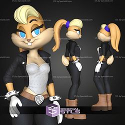 Lola Bunny Rockstar Metal Vibes STL Files