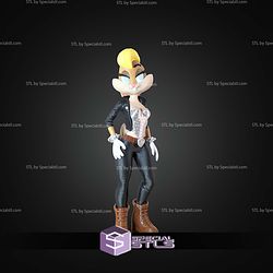 Lola Bunny Rockstar Metal Vibes STL Files