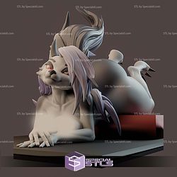 Loona Helluva Boss Lying Pose STL Files