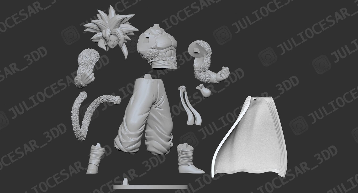 SSJ4 Gogeta (Testing Black and White) : r/dbz