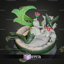 Luscious Meowscarada 167mm STL Files