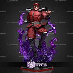 M Bison Purple Effect 363mm STL Files