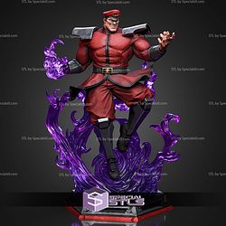 M Bison Purple Effect 363mm STL Files