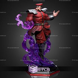 M Bison Purple Effect 363mm STL Files