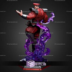 M Bison Purple Effect 363mm STL Files