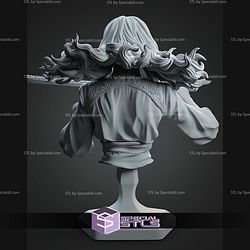 Maelle and Sword Bust STL Files
