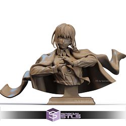 Makima Office Power Bust STL Files