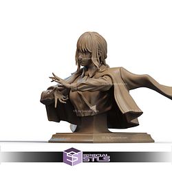 Makima Office Power Bust STL Files