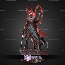 Malenia with Sword Elden Ring 319mm STL Files