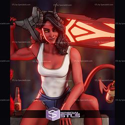 Malevola Dispatch and Big Sword 1-6 STL Files