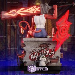 Malevola Dispatch and Big Sword 1-6 STL Files