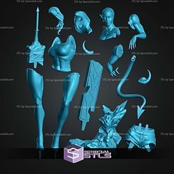 Malevola Dispatch Game 340mm STL Files