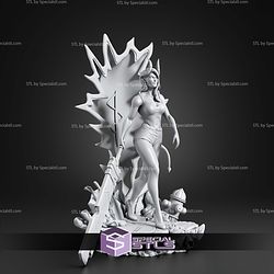Malevola Dispatch Walking Pose 253mm STL Files