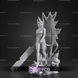 Malevola Dispatch Walking Pose 253mm STL Files