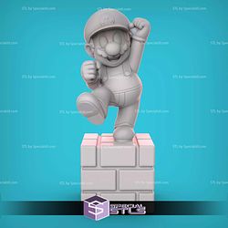 Mario Bros Jump STL Files