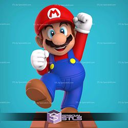 Mario Bros Jump STL Files