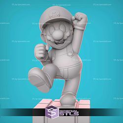 Mario Bros Jump STL Files