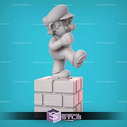 Mario Bros Jump STL Files