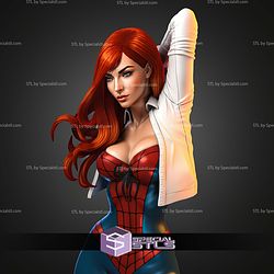 Mary Jane Spider Suit 330mm STL Files