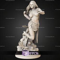 Mary Marvel Cloud Base NSFW STL Files