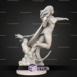 Mary Marvel Cloud Base NSFW STL Files