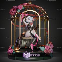 Mega Gardevoir NSFW 250mm STL Files