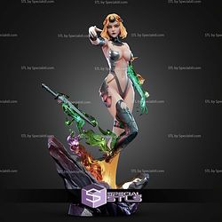 Melinoe Hades Flame Bikini 250mm STL Files