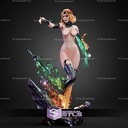 Melinoe Hades Flame Naked 250mm STL Files