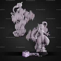 Mewtwo 250mm STL Files
