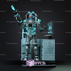 Mr Freeze Arkham City STL Files