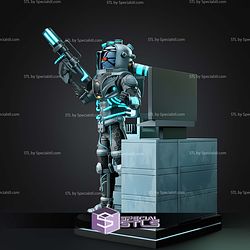 Mr Freeze Arkham City STL Files