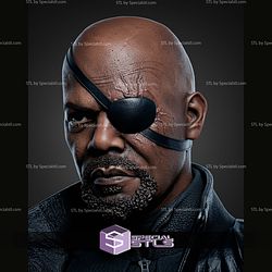 Nick Fury MCU 325mm STL Files
