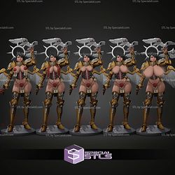 NSFW Collection Futa Battle Thicc Saint Celestine STL Files