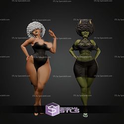 Ogre Girls an OC creation NSFW STL Files