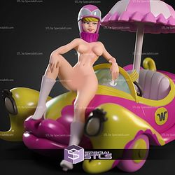 Penelope Pitstop Wacky Races NSFW STL Files