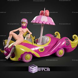 Penelope Pitstop Wacky Races NSFW STL Files