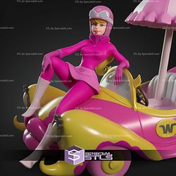 Penelope Pitstop Wacky Races STL Files