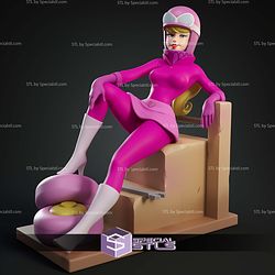 Penelope Pitstop Wacky Races STL Files
