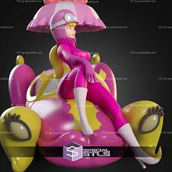 Penelope Pitstop Wacky Races STL Files