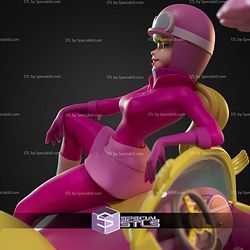 Penelope Pitstop Wacky Races STL Files