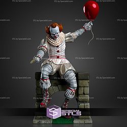 Pennywise by the Wall STL Files