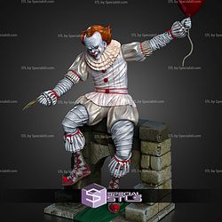 Pennywise by the Wall STL Files